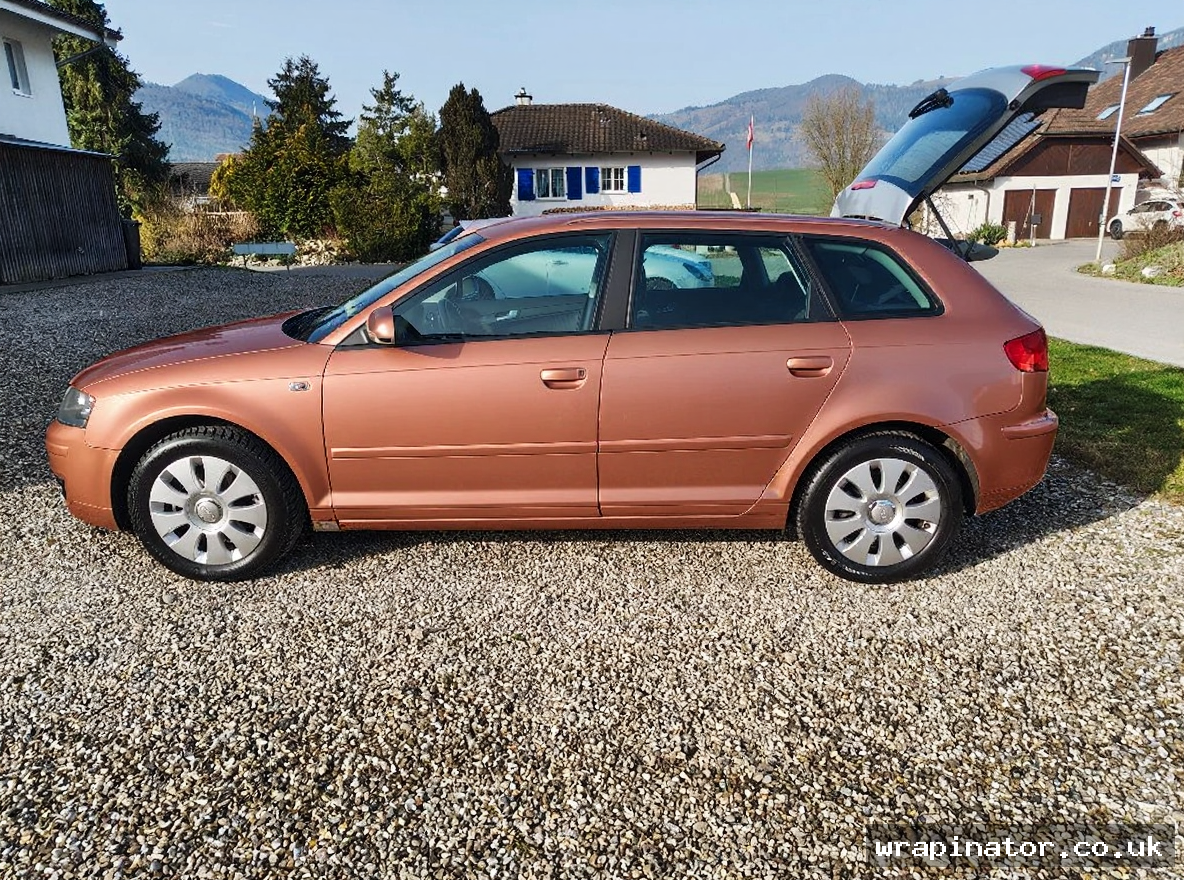 Chrome Rose Gold wrap