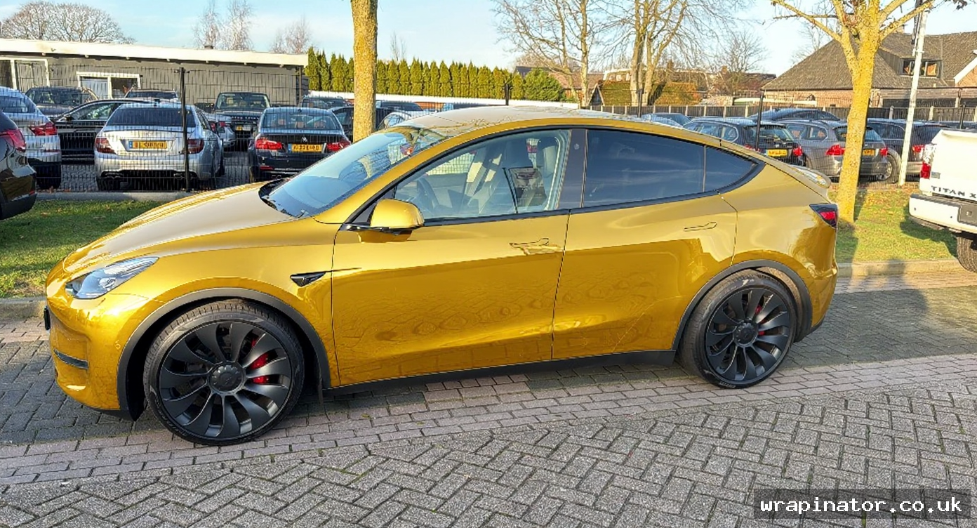 Chrome Gold wrap
