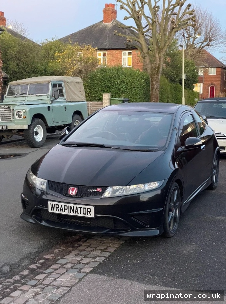Brushed Black wrap