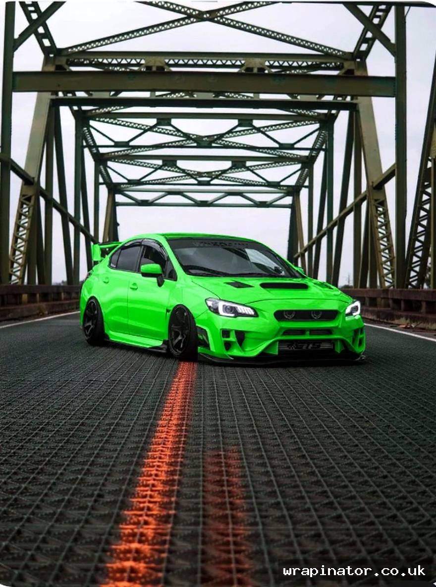 British Racing Green wrap