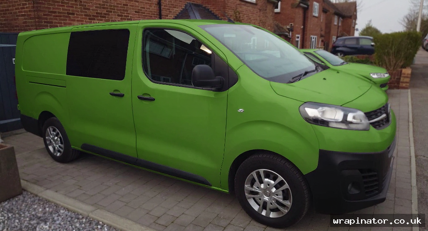 Matte Army Green wrap